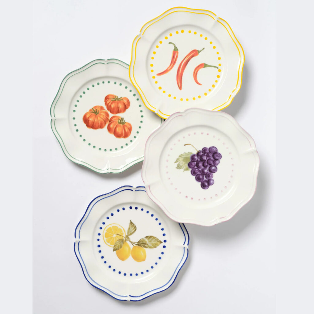 No. 22 Capri 2.0 Mixed Dinner Plates